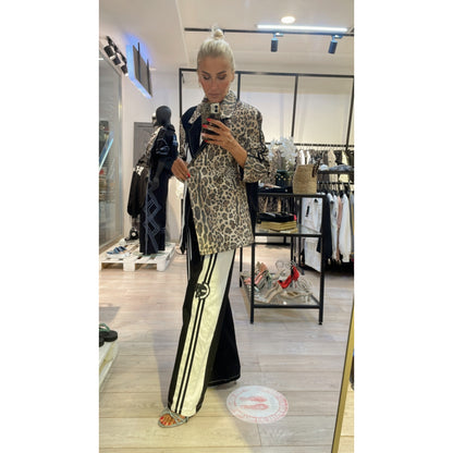 H4 TASARIM LEOPAR PANTOLON